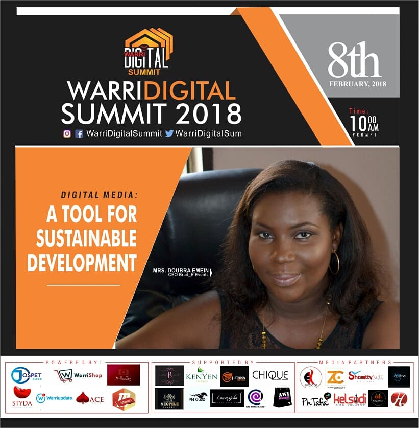 WarriUpdate's tweet photo. Other panelists are @segunmanuel @da_deedy @bsensen Doubra Emein
#WDS #WDS2018 #warridigitalsummit https://t.co/WeKutOLK7v