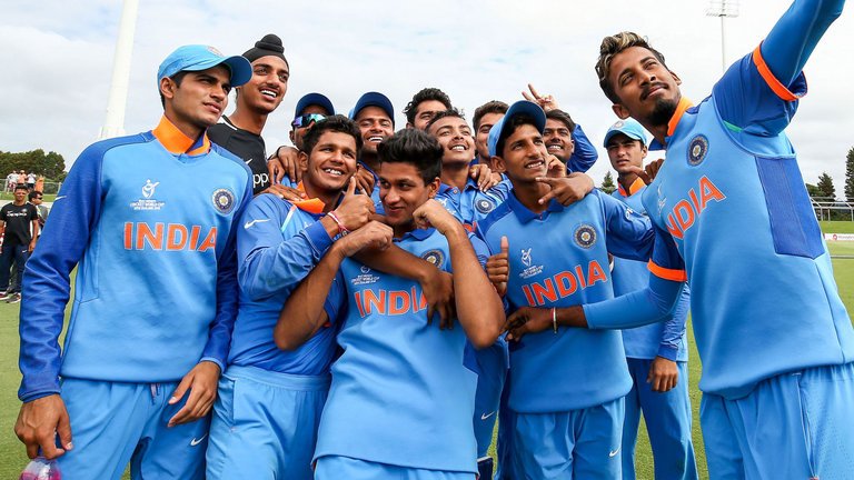 anshuman_rawat's tweet photo. #BleedBlue #BoysInBlue 

WE ARE THE CHAMPIONS, MY FRIEND...

#WCU19 #ICCU19WorldCup #U19CWC #INDvAUS #Cricket 
#ManjotKalra #IshanPorel #PrithviShaw #ShubmanGill https://t.co/wOcsen0rXZ