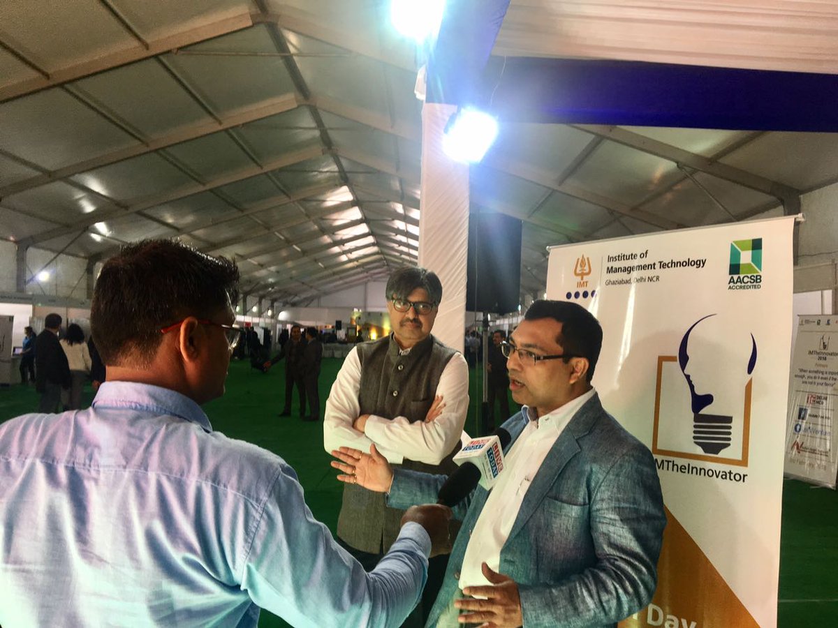 ecellimtg's tweet photo. #IMTheInnovator, the biggest expo on #Innovation and #Entrepreneurship in the fraternity of B-Schools is here. Innovative ideas, startups' exhibition and workshops all in one frame @IMTGhaziabad.

#HenceIMT #StartupIndia #MakeInIndia

@samjoy10 https://t.co/J8hg40zpr5