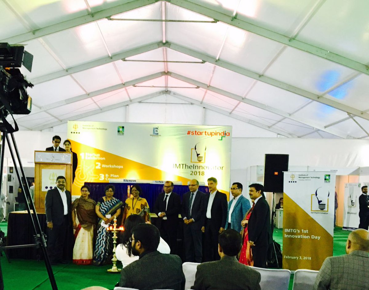 ecellimtg's tweet photo. #IMTheInnovator, the biggest expo on #Innovation and #Entrepreneurship in the fraternity of B-Schools is here. Innovative ideas, startups' exhibition and workshops all in one frame @IMTGhaziabad.

#HenceIMT #StartupIndia #MakeInIndia

@samjoy10 https://t.co/J8hg40zpr5