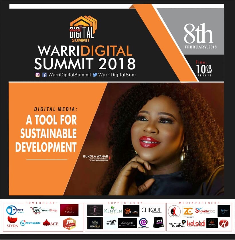 WarriUpdate's tweet photo. Some of the panelists includes @tobyadaz @ShawttyNatt @ossaiovie @thepamilerin
#WDS #WDS2018 #warridigitalsummit https://t.co/3u8PFHZhwa