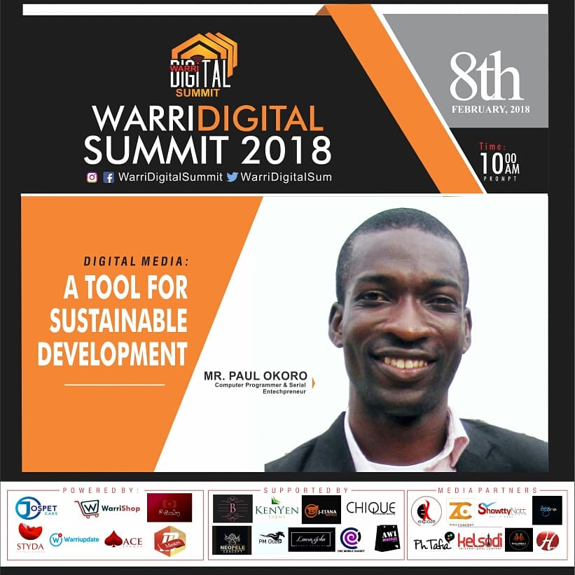 WarriUpdate's tweet photo. Other panelists are @azuike1 @okoropaul @chikagodson @ngwulex
#WDS #WDS2018 #warridigitalsummit @WarriDigitalSum https://t.co/sLb7RVisZU