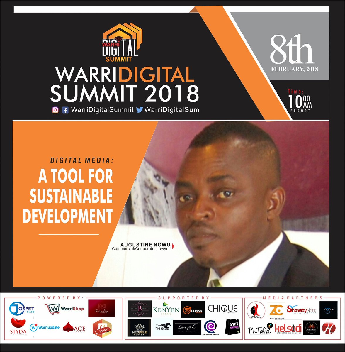 WarriUpdate's tweet photo. Other panelists are @azuike1 @okoropaul @chikagodson @ngwulex
#WDS #WDS2018 #warridigitalsummit @WarriDigitalSum https://t.co/sLb7RVisZU