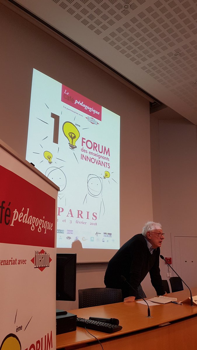 Être acteur de cohérence : c'est la marge qui tient la page. @PhilippeMeirieu #Godard #FEI10