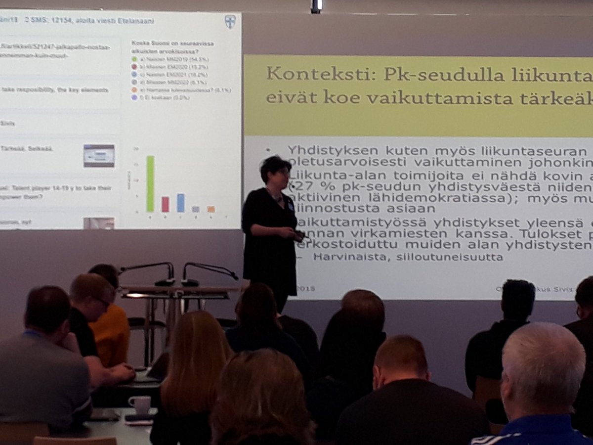 Rohkeasti yhteistyötä yhdistyskentällä yli rajojen. Osaaminen ja vaikuttavuus lisääntyvät. Pois omasta kuplasta. <a href="/marion_fields/">Marion Fields</a> #seurojenääni18 #rohkeus #yllättävätkumppanit