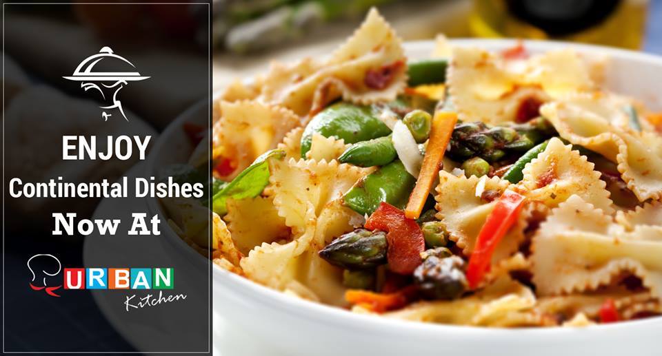 Laughter is brightest where food is the best. Taste our exotic continental food only at Urban Kitchen. #continental #exoticfood #amazingfood #musttry #loveforfood