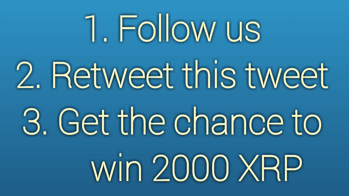 NewsCryptopia's tweet photo. 2nd March
1. Follow us
2. Retweet
3. Win 2000 #XRP

#BITFINEX #BINANCE #BITTREX #BITHUMB #POLONIEX #GDAX #BTCC #BITSTAMP #HITBTC #HUOBI #KRAKEN #OKEX #COINBASE #CRYPTOPIA #COINONE #QUOINE #BLOCKCHAIN #CRYPTO #CRYPTOCURRENCY #ICO #ICON #BTC #Bitcoin #ETH #COINMARKETCAP #RDD #KIN https://t.co/UzfnITPQd5