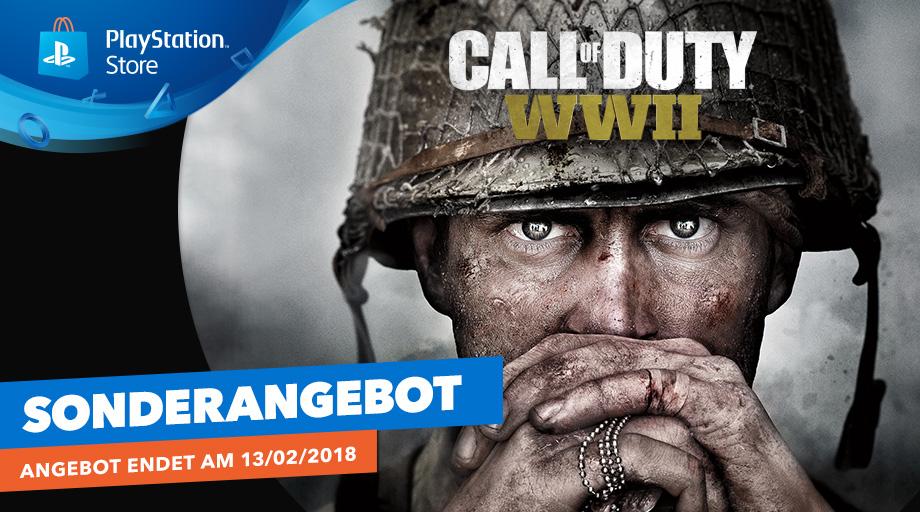 CodWWIIRT's tweet photo. RT @PlayStationDE: Klassische Call of Duty-Kämpfe, echten Kameradschaftsgeist und: Es ist im Angebot! #CODWWII → https://t.co/TQD2GjVYGB @Activision https://t.co/jcPYW2V1HU