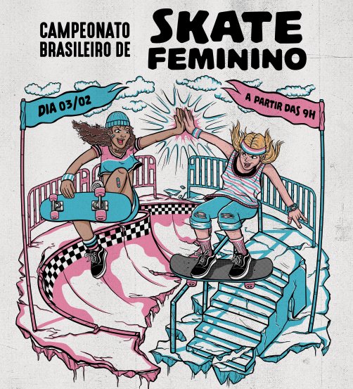 TRAXARTOFICIAL's tweet photo. É HOJE!!!
CAMPEONATO BRASILEIRO DE STREET SKATE FEMININO
Hoje dia 03 de Fevereiro de 2018 à partir das 9hrs na pista de Skate do Parque da Juventude Cittá di Maróstica em São Bernardo do Campo
#Campeonato #Skate #SkateFeminino #AFSK #Traxart #TraxartOficial https://t.co/0dcrdVIgY3