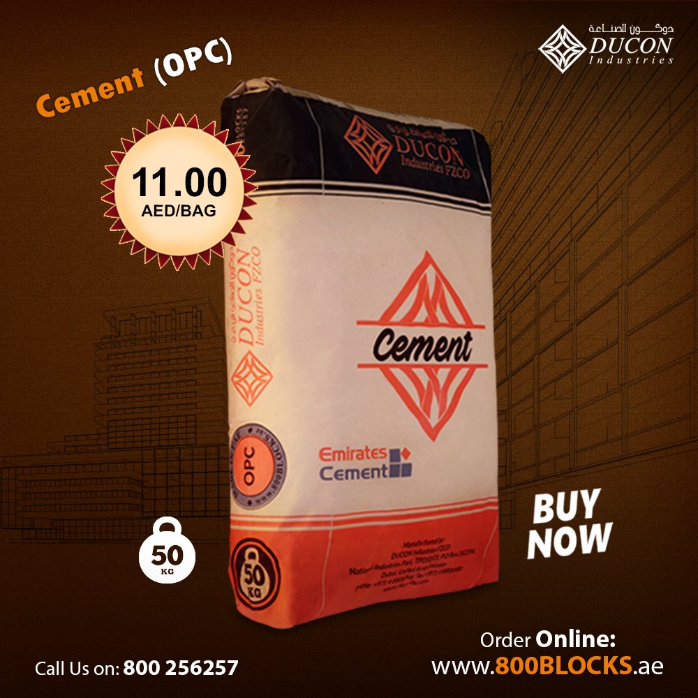 DuconIndustries's tweet photo. Buy Cement (OPC) Online from World's First Online Concrete Blocks &amp; Cement Store www.800blocks .ae.
#ducon #dubai #blocks #cement #online #company #material #materialplay #homeimprovement #contracting #concerte #construction #build #building #material #materialplay https://t.co/LER1cjHvO0