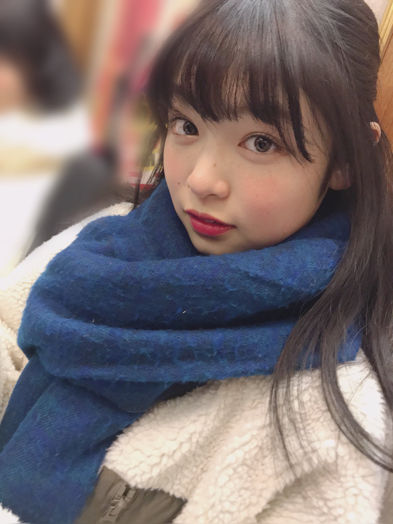 マフラー女子 Twitter Search Twitter