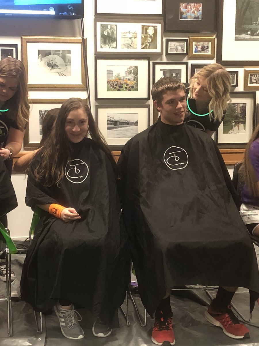cityhighdm's tweet photo. Cole and phoebe cutting their hair!! https://t.co/OZjmefm5T2