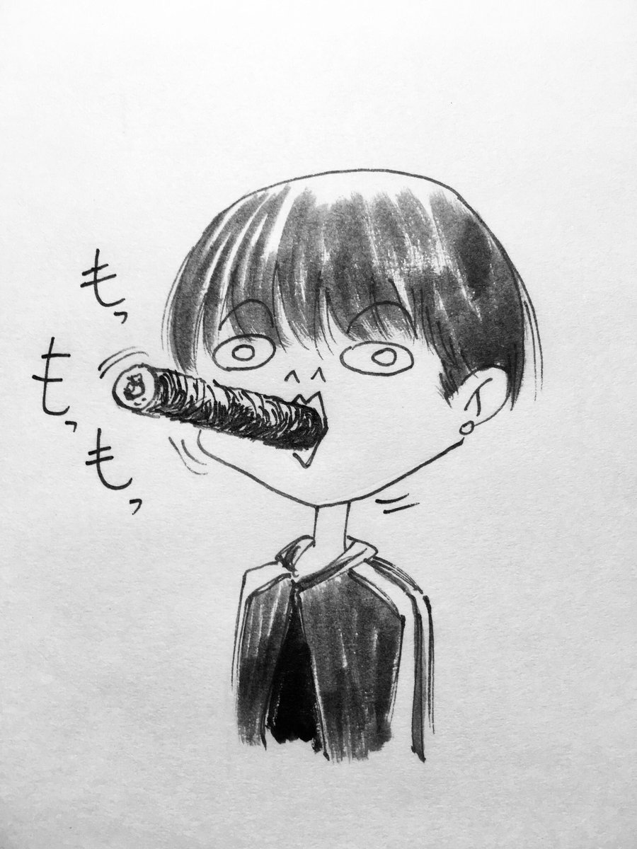 タカノンノ 3巻発売中 A Twitter 私が恵方巻きを食すと その絵面の醜悪さから半径30m以内の植物が立ち所に腐り落ち 周辺に居る人間の眼球が破裂するので違います