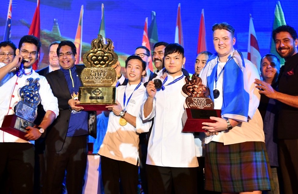 subornobose's tweet photo. Congrats to the entire team @IIHMHOTELSCHOOL pan India for organising yet another rocking#yco18 @ycolympiad #YoungChefOlympiad2018 in Int'l stndrd.Well done! @SanjeevKapoor @ChrisGalvin8 @d_foskett @DirectorIIHM @t2telegraph https://t.co/SXquSEYTQU