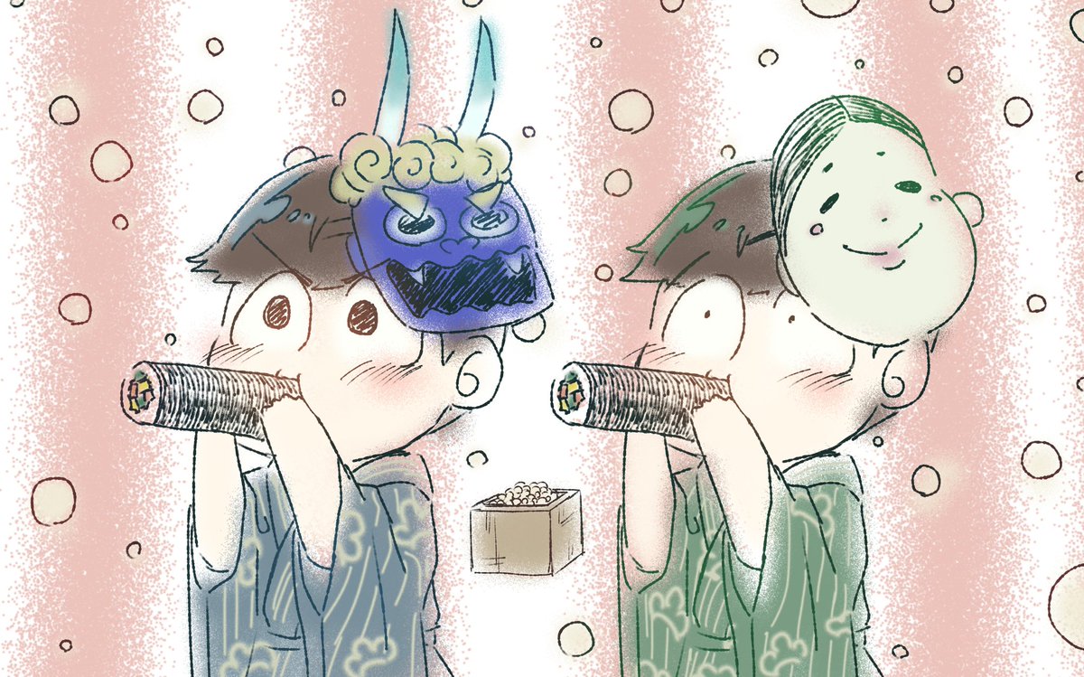 節分&amp;カラチョロの日ですね♪
今年は節分祭観れたので良かった(*^^*) 