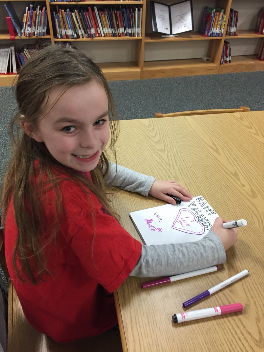 SCEKindnessClub's tweet photo. Kindness Club made Valentine Cards for the residents of the Waterford. We will visit them again on February 10th. https://t.co/AKxdRUDkmw