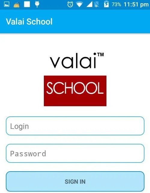 Valai School ERP tweet media