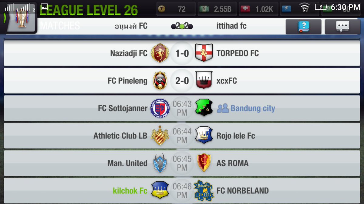 KilchokFc's tweet photo. League 🏁 season last match
But my Legend #M_Thompson can't play this match 🎳
#Kilchokfc
#TopEleven https://t.co/Ur5RLCydiN