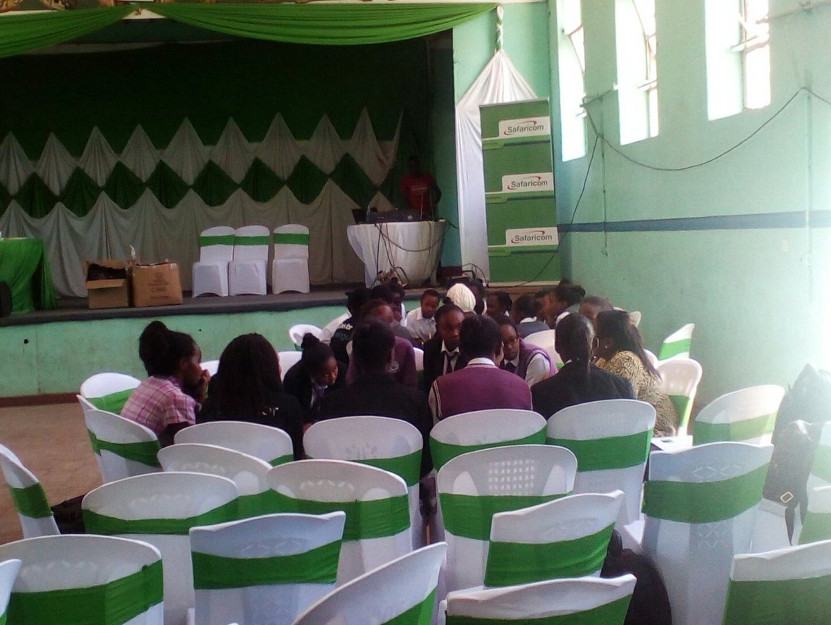 WTM_Kabarak's tweet photo. The coaches meeting with their respective teams. 
#safaricom #twaweza #womenintech #technovation2018 https://t.co/RTiOoT4DWe