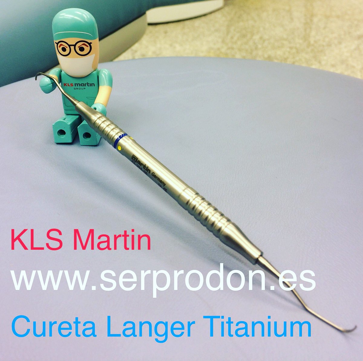 SERPRODON's tweet photo. #KLSMartin #InstrumentalDental #CuretaPeriodoncia #CuretaTitanio #Serprodon #MadeGermany #PerioLovers https://t.co/F2MGMNo7WD