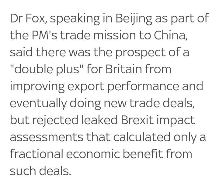 If you think I'm being overdramatic to make a point about how our Government is failing in its dury to protect us (even from ourselves) then you could be right. But Liam Fox did use the term "doubleplus" in interview this week, so...  #BrexitBrother  #EngCon  #WATON  #StopBrexit