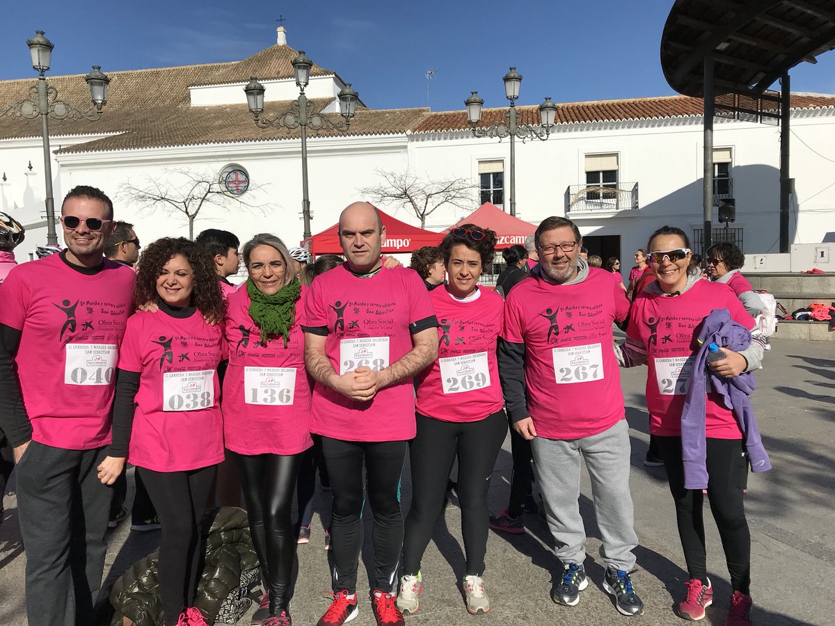 pepa_bayo's tweet photo. II. Carrera y Marcha Solidaria San Sebastián. Participando #Cartaya #icancer #investigacion https://t.co/W5peByaH46