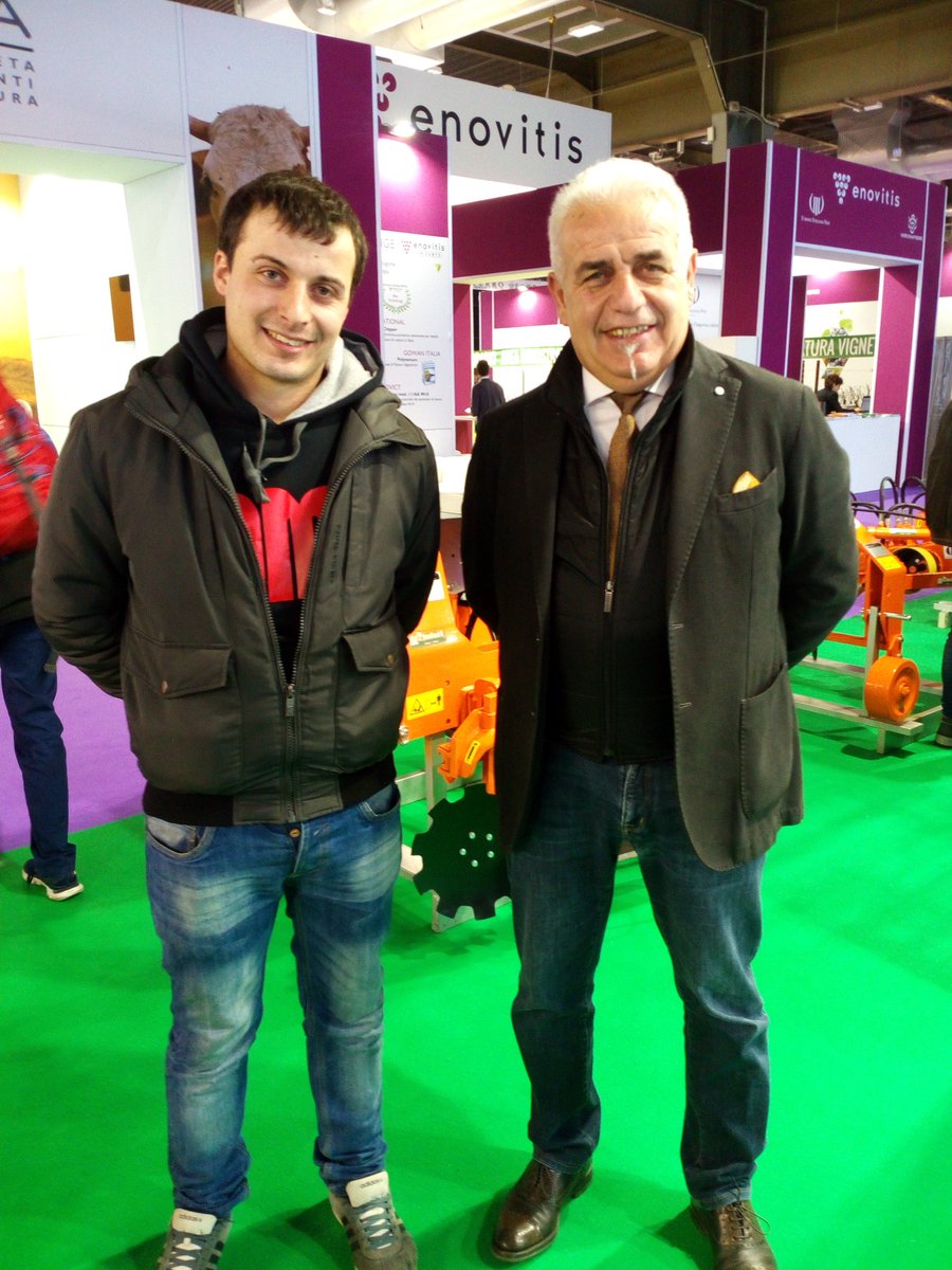 Ecco uno dei vincitori dei biglietti al nostro concorso <a href="/fieragricola/">Fieragricola Verona</a> 
Rinieri vi aspetta al Pad 4 stand E4