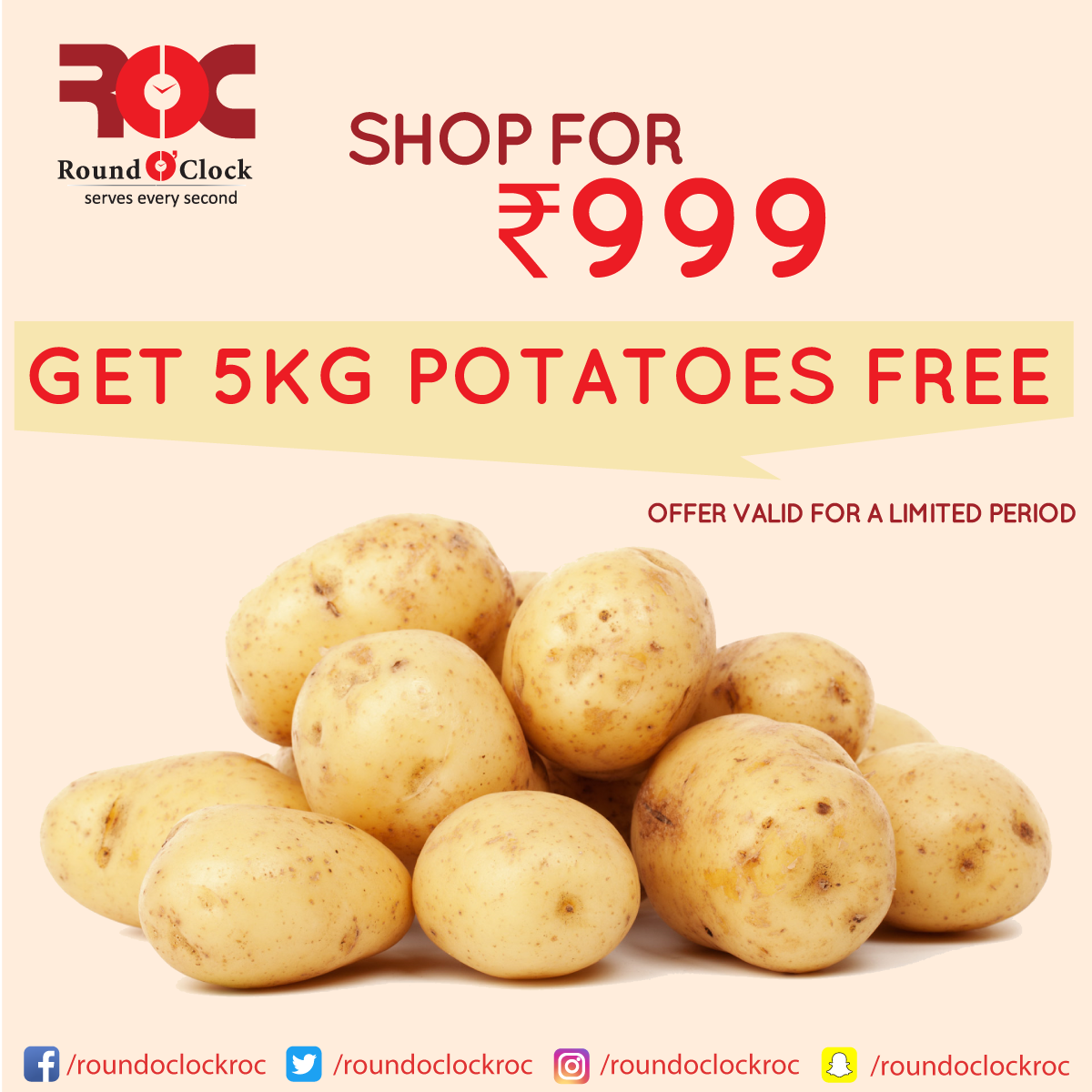 roundoclockroc's tweet photo. Don't miss this amazing offer only at Round O' Clock!

#amazingoffer #roundoclock #roc #retailstore #24x7open https://t.co/yDJb27fZwN