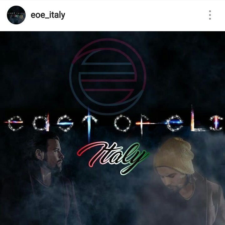 eoe_italy's tweet photo. Da oggi siamo anche su Instagram!
Per chi volesse seguirci, ci trovate qui: https://t.co/05gKwm9vTS 💕
Sooooo we are now on Instagram too! If you want to follow us, here's the link: https://t.co/05gKwm9vTS 💕
#eastofeli #eoe #eoeitaly #eoefamily https://t.co/uR9PhtibWc