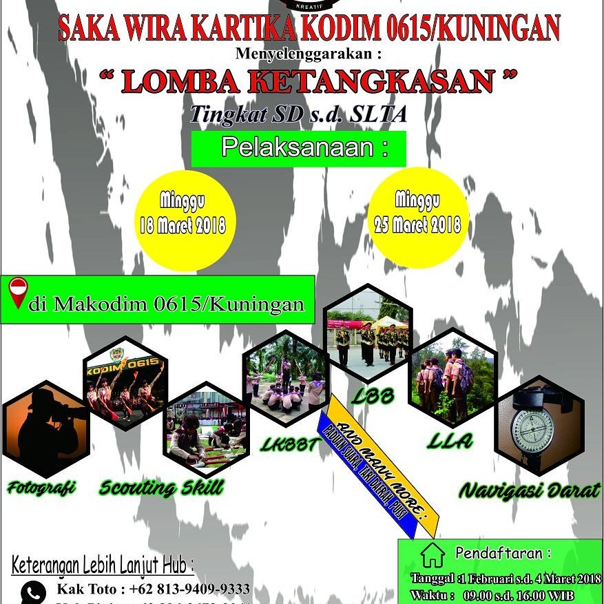 THETILIN_7702's tweet photo. Mari segera daftar jangan sampai terlewatkan..
@pramuka_online 
@InfoPramuka 
@pramukaupdate 
@PramukaJabar 
@Dkckuningan 
@SWK_YonZipur10 https://t.co/sw8BgL6sm9