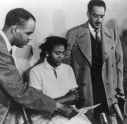On this day in 1956, Autherine Lucy became the 1st African-American to be admitted to and attend classes at the University of Alabama. After white students riot in protest, the school suspends Lucy citing “safety concerns.” #BlackHistoryMonth #PowerInOurVoice #DST105
