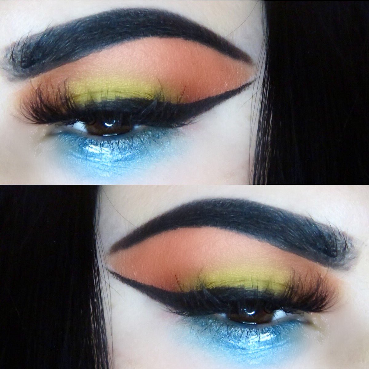 Sunset feels using the <a href="/MorpheBrushes/">Morphe</a> 35U palette 😍 🎨