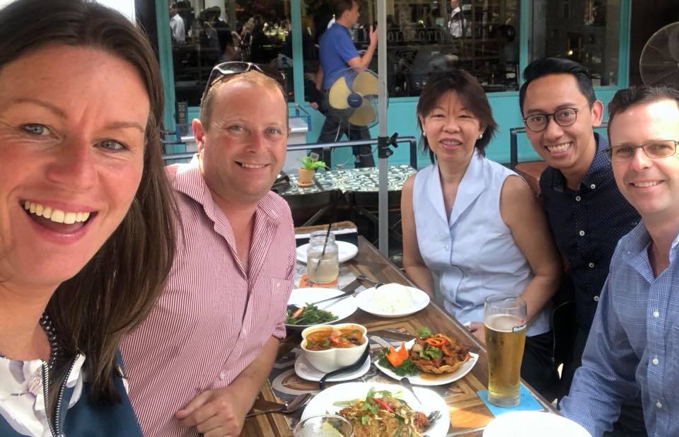 GTCoinOfficial's tweet photo. Thank you to Catherine, Farhan and your team for your ongoing support and guidance as we navigate our way through the media and PR crypto maze in Singapore... 
#meetings #briefings #cryptocurrency #Ethereum https://t.co/0THokNgZOf