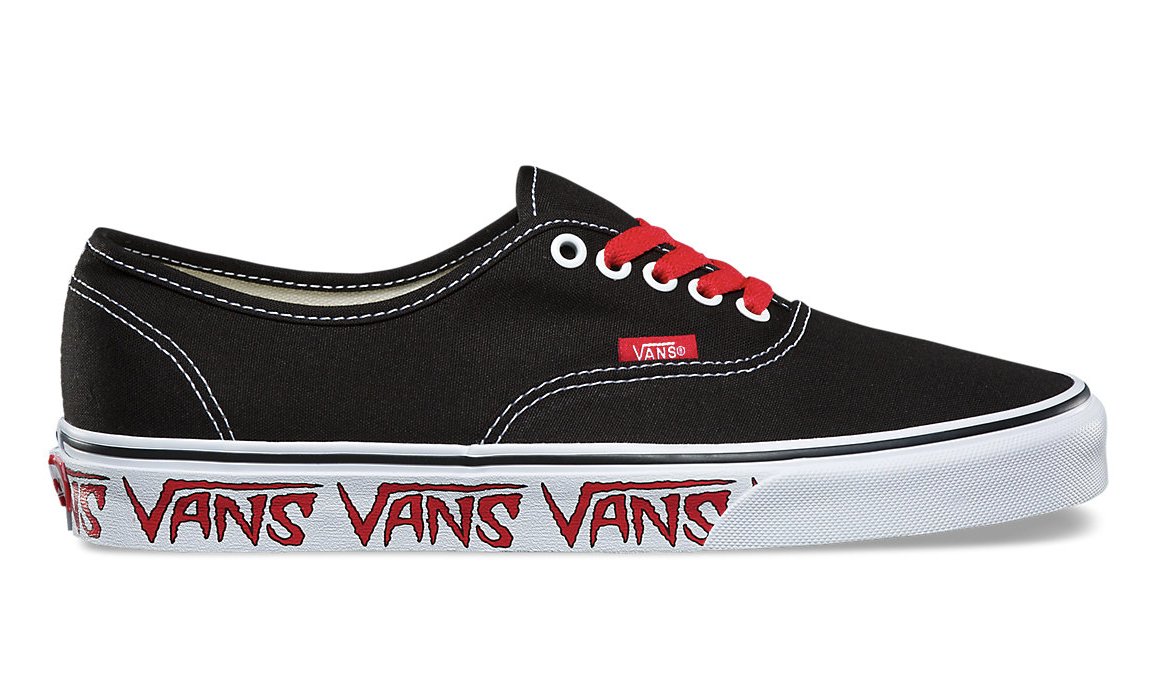 vans authentic sidewall sketch