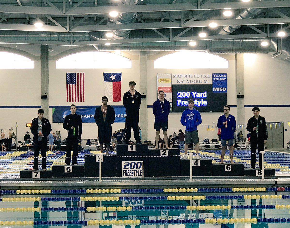 CHSSpartanSwim's tweet photo. First place in Regional Finals 200 Free and headed to STATE, Zack Eagle! @z_eagle1 @CHSSpartans #spartyswims https://t.co/PgesWQBYXD