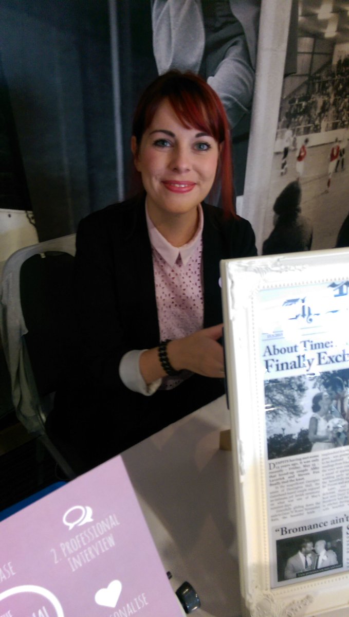 Looking forward to attending some more wedding fayres as 'The Occasional Reporter' this year - it's always fun to chat to excited brides and grooms-to-be #throwback #weddingfayre