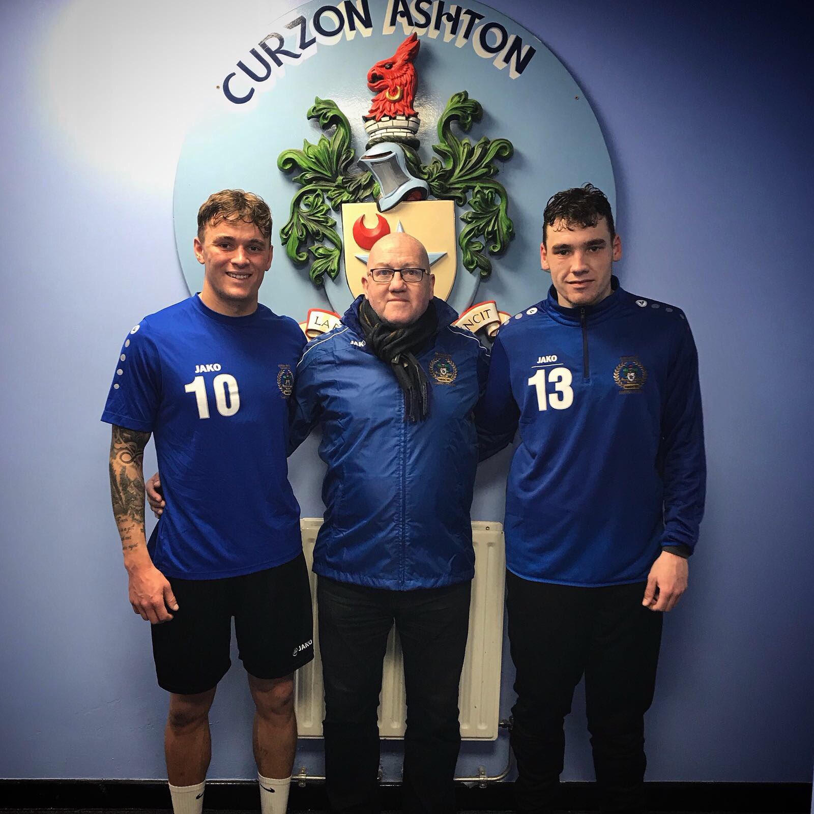 Curzon Ashton FC on Twitter "📸 Manager John Flanagan our two