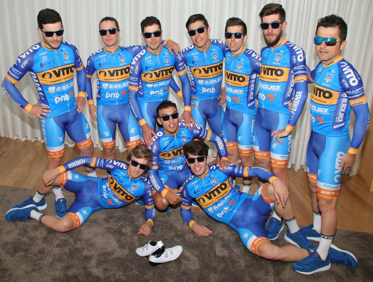 FeirenseCycling's tweet photo. Vito-Feirense-Blackjack, uma equipa com talento e estilo! 

#Sphyre 
#Vito #Feirense #Blackjack 

📸 @helenadias_ https://t.co/2UEchI26lp