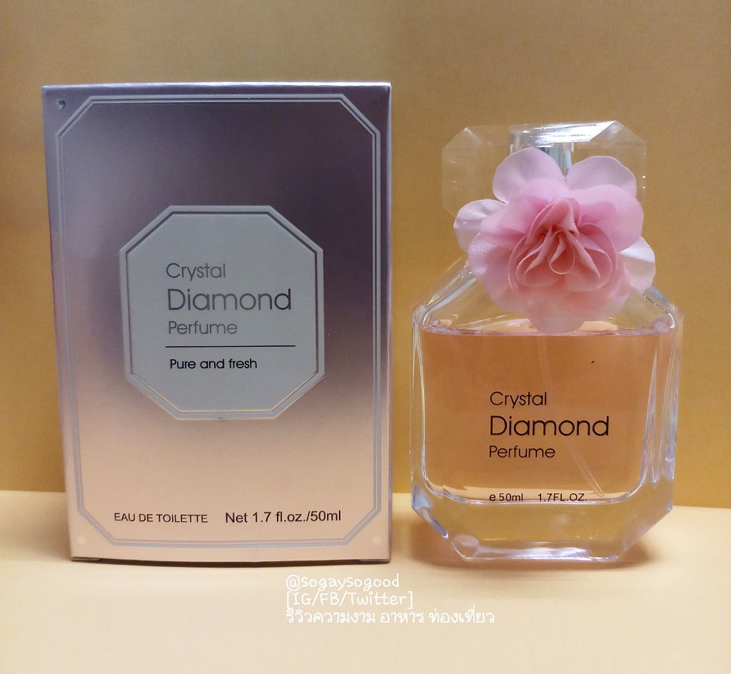 crystal diamond perfume pure and fresh