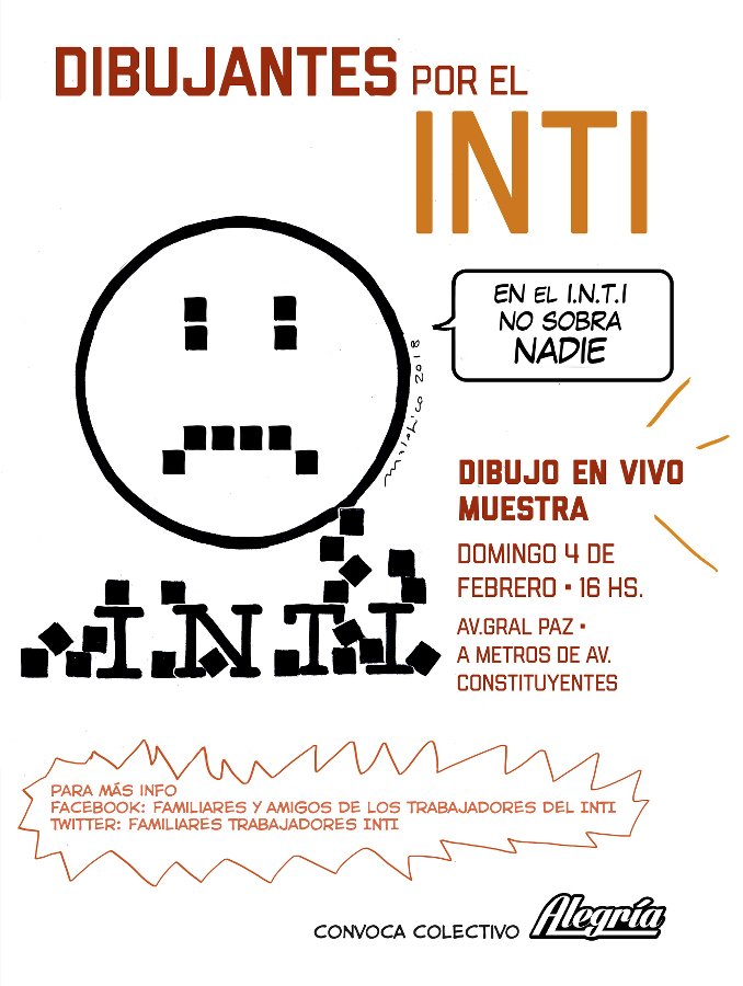 malefico3d's tweet photo. @FamiliaresInti Mañana a las 16hs estaremos dibujando por #INTI https://t.co/df3dcY5Z84