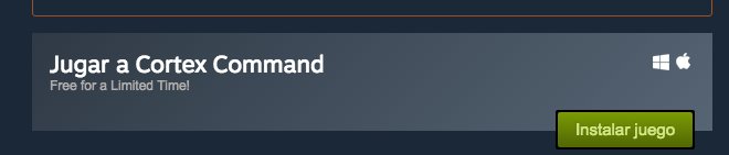 Gamintosh's tweet image. Tenéis #gratis en #Steam el juego #CortexCommand compatible con #Mac por tiempo limitado!!!