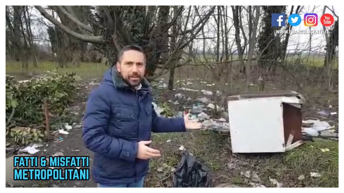 FrancoLucente's tweet photo. Un’altra puntata di Fatti e Misfatti metropolitani.
Sconcertato dall’incredibile noncuranza di città metropolitana, sono tornato a Vigliano per ribadire, ancora una volta, l’insostenibilità della situazione. (Video completo su Facebook e YouTube)
#francolucente #milano #lombardia https://t.co/3D5hRnL6pe