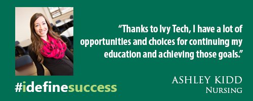 ivytechCCalumni's tweet image. Ashley is Ivy Tech graduate, a registered nurse, a skilled dancer, and a former Indianapolis Colts cheerleader. 

Read her story and share your own! #idefinesuccess #IvyTechAlumni

fal.cn/qCvo ift.tt/2Fy8Myi
