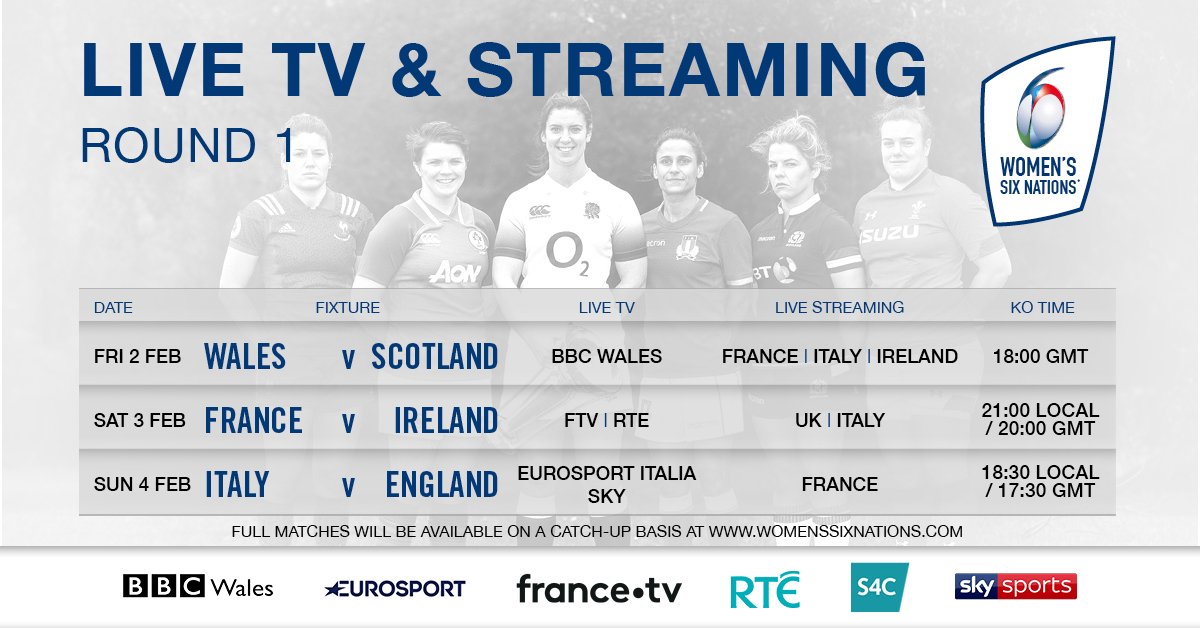 France v Ireland should be a fantastic game tonight! 

🏉 - KO 21:00 local / 20:00 GMT

Here is where to watch it! 👇

📺 <a href="/francetvsport/">francetvsport</a> &amp; <a href="/rte/">RTÉ</a> 

🖥️ Live stream (UK &amp; Italy)

YouTube bit.ly/WSixNationsYT  
Facebook bit.ly/WSixNationsFB