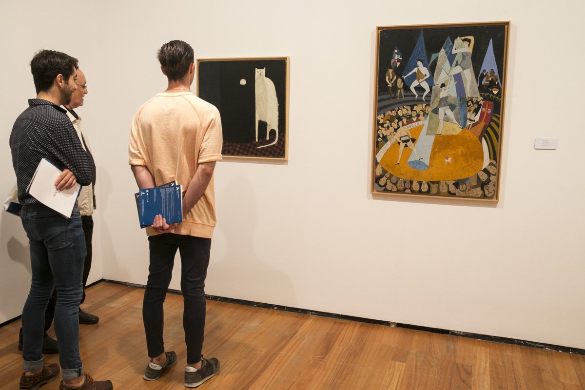 SanMartinCCC's tweet photo. Obras de #ElviretaEscobio de la exposición colectiva ‘Los pasos perdidos’ que exhibimos hasta el 18 de febrero. #QueNoSeTePase #EntradaLibre https://t.co/tig6bwb8u4