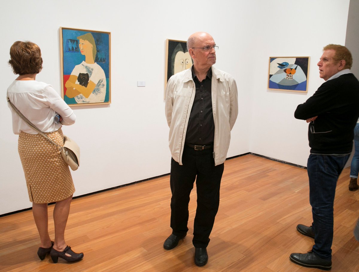 SanMartinCCC's tweet photo. Obras de #ElviretaEscobio de la exposición colectiva ‘Los pasos perdidos’ que exhibimos hasta el 18 de febrero. #QueNoSeTePase #EntradaLibre https://t.co/tig6bwb8u4