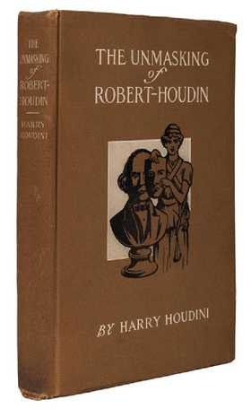 c'est incroyable... Acabo de llegar ya me encuentro con el primer payaso ¿Quién es Harry Houdini a quién dice que va a desenmascarar? Te reviento...