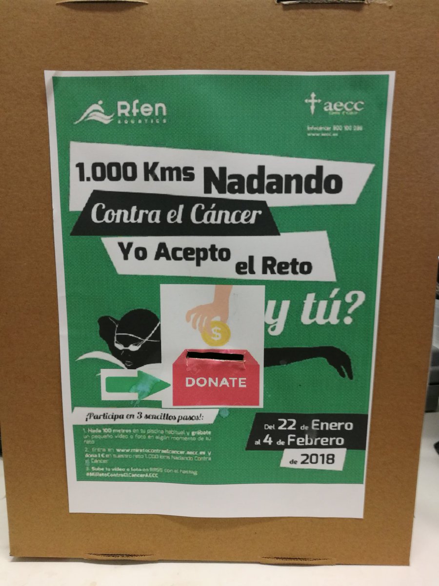 Terminado el reto de <a href="/Rfen/">Renan</a> y @aecc_es #MiretocontraelcancerAECC entre <a href="/TriatlonOberena/">Triatlon Oberena</a> <a href="/natacionoberena/">Natación Oberena</a> y socios de <a href="/Oberena/">Oberena</a> hemos conseguido 410€, ¡Muchas gracias a todos por participar!