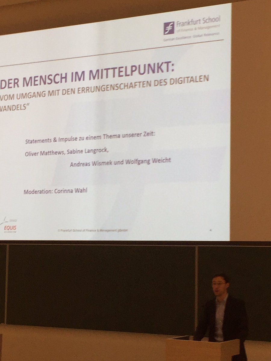 Tobias_Stieber's tweet photo. Tolle Veranstaltung ! Dozentenkonferenz 2018 der Frankfurt School of Finance & Management #ExecEdFS https://t.co/Vqzy5V2ZVR
