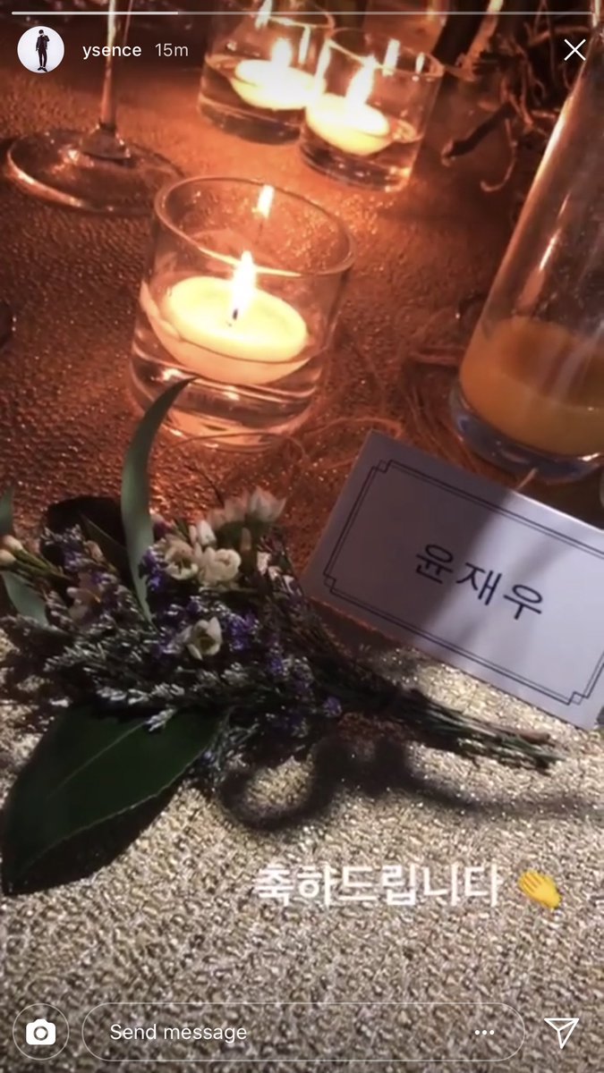 Daesung manager instastory update  #DopeWeddingCongratz